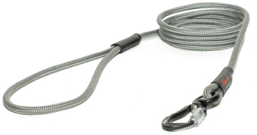 klassische Hundeleine TWIST mini - S - 115cm - grau